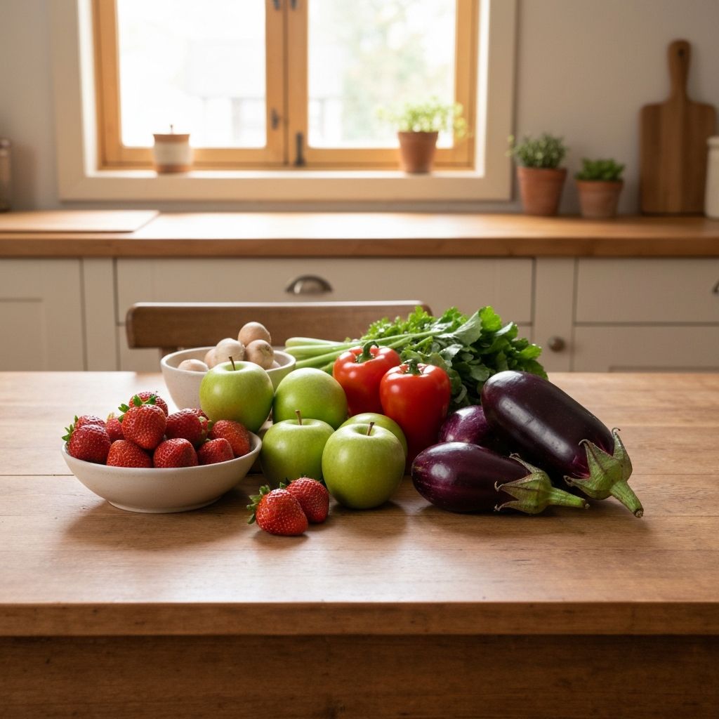 Seasonal fresh produce